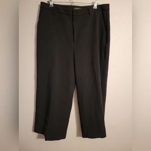Banana Republic Slim Cut Wide Leg Cropped Pant size 18